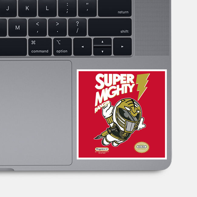 Super Mighty Warrior-None-Glossy-Sticker-Arinesart