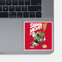 Super Mighty Warrior-None-Glossy-Sticker-Arinesart