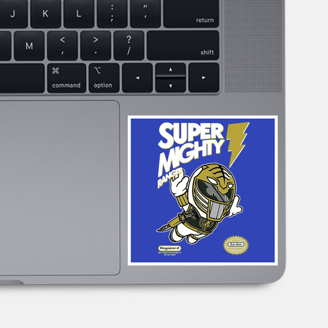 Super Mighty Warrior-None-Glossy-Sticker-Arinesart