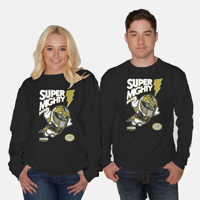 Super Mighty Warrior-Unisex-Crew Neck-Sweatshirt-Arinesart