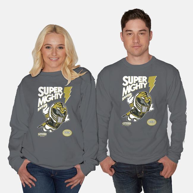 Super Mighty Warrior-Unisex-Crew Neck-Sweatshirt-Arinesart