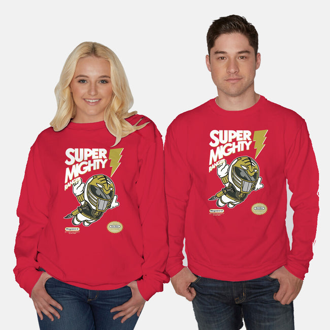 Super Mighty Warrior-Unisex-Crew Neck-Sweatshirt-Arinesart