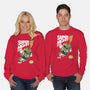 Super Mighty Warrior-Unisex-Crew Neck-Sweatshirt-Arinesart