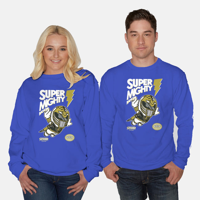 Super Mighty Warrior-Unisex-Crew Neck-Sweatshirt-Arinesart