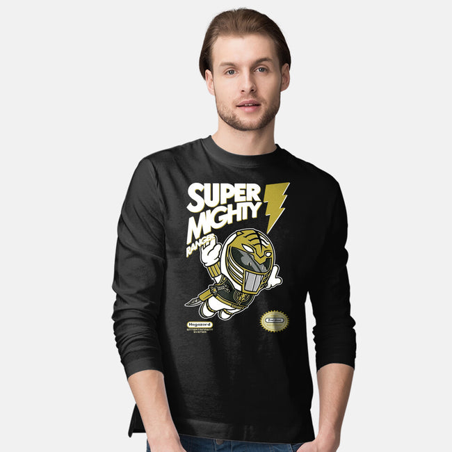 Super Mighty Warrior-Mens-Long Sleeved-Tee-Arinesart