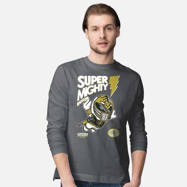 Super Mighty Warrior-Mens-Long Sleeved-Tee-Arinesart
