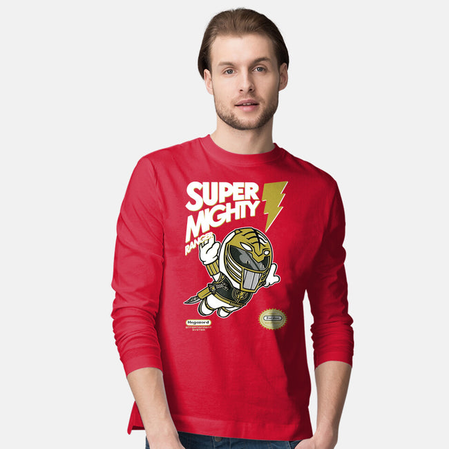 Super Mighty Warrior-Mens-Long Sleeved-Tee-Arinesart
