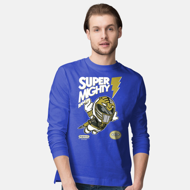 Super Mighty Warrior-Mens-Long Sleeved-Tee-Arinesart