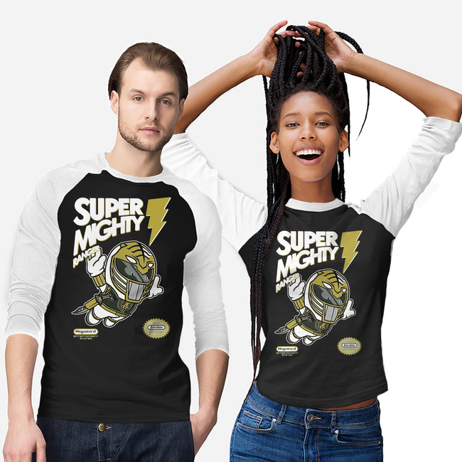 Super Mighty Warrior-Unisex-Baseball-Tee-Arinesart