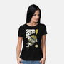 Super Mighty Warrior-Womens-Basic-Tee-Arinesart