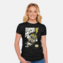 Super Mighty Warrior-Womens-Fitted-Tee-Arinesart
