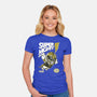 Super Mighty Warrior-Womens-Fitted-Tee-Arinesart