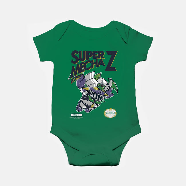 Super Mecha Z-Baby-Basic-Onesie-Arinesart