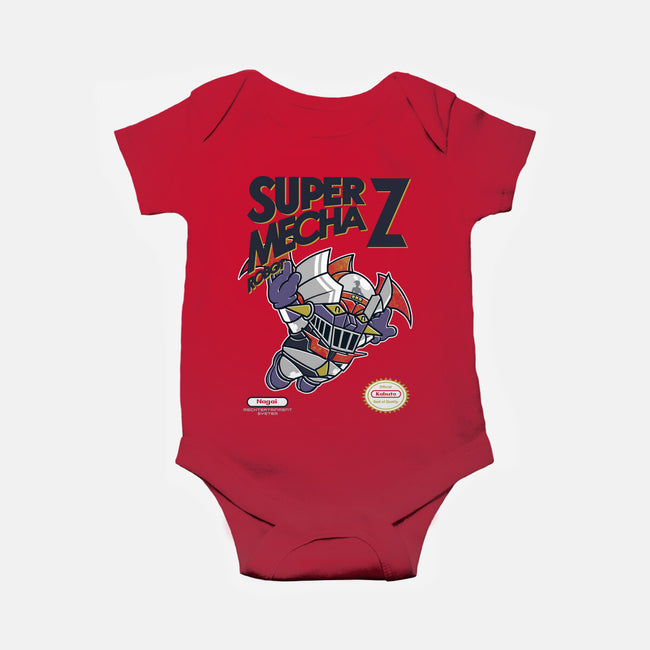 Super Mecha Z-Baby-Basic-Onesie-Arinesart