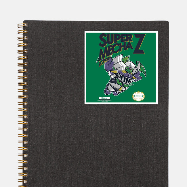 Super Mecha Z-None-Glossy-Sticker-Arinesart