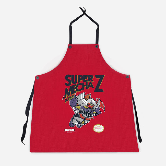 Super Mecha Z-Unisex-Kitchen-Apron-Arinesart