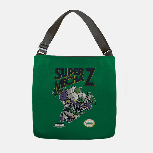 Super Mecha Z-None-Adjustable Tote-Bag-Arinesart