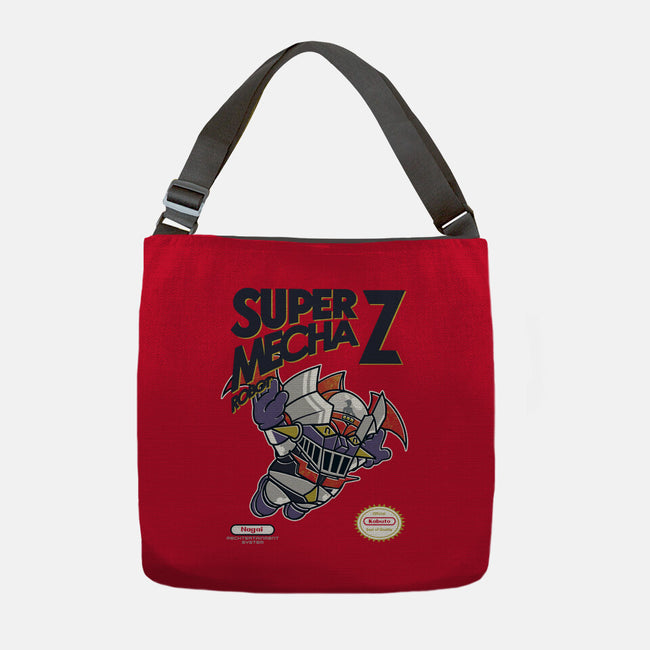 Super Mecha Z-None-Adjustable Tote-Bag-Arinesart