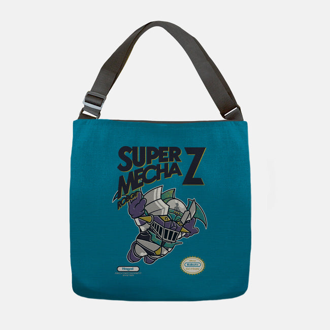 Super Mecha Z-None-Adjustable Tote-Bag-Arinesart