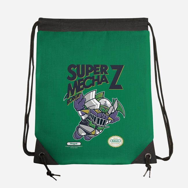 Super Mecha Z-None-Drawstring-Bag-Arinesart