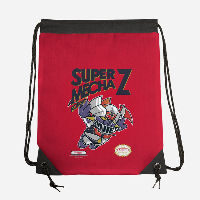 Super Mecha Z-None-Drawstring-Bag-Arinesart