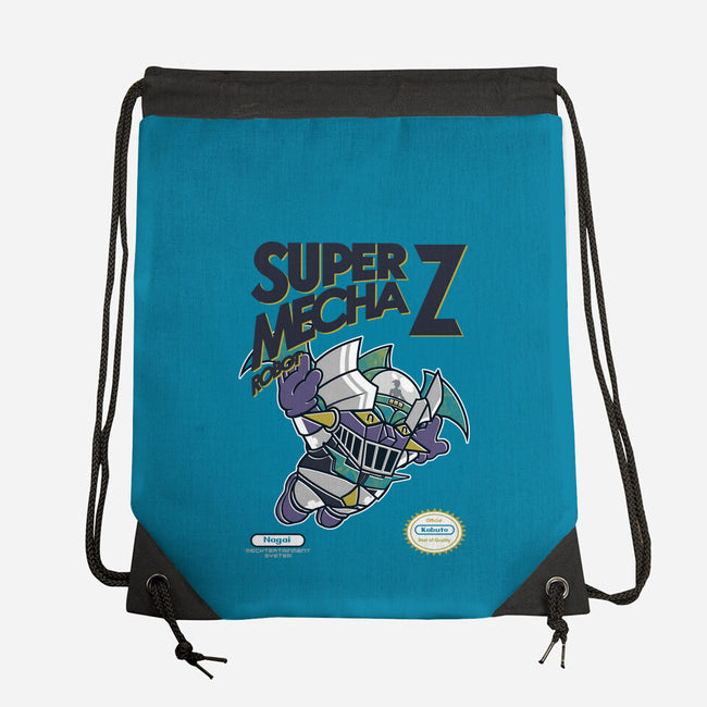 Super Mecha Z-None-Drawstring-Bag-Arinesart