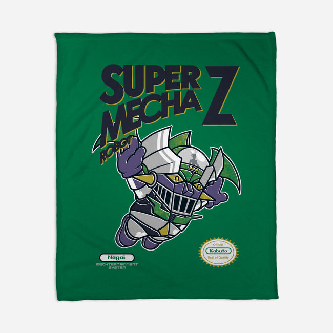 Super Mecha Z-None-Fleece-Blanket-Arinesart