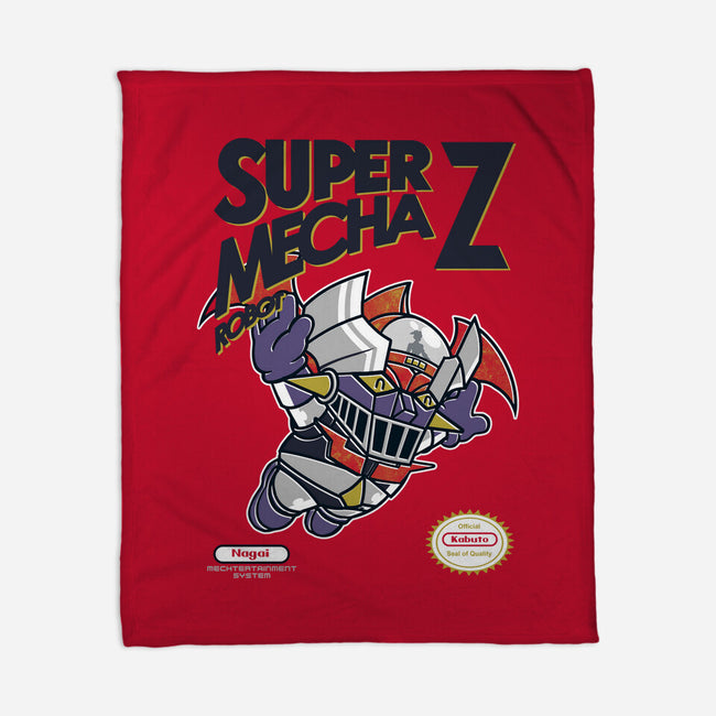 Super Mecha Z-None-Fleece-Blanket-Arinesart