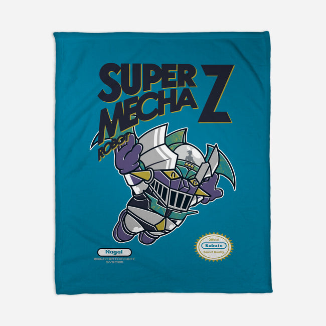 Super Mecha Z-None-Fleece-Blanket-Arinesart