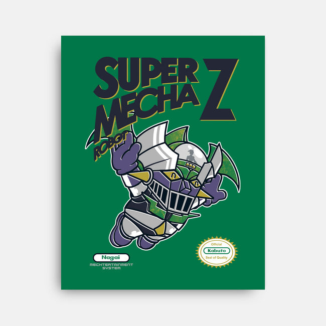 Super Mecha Z-None-Stretched-Canvas-Arinesart