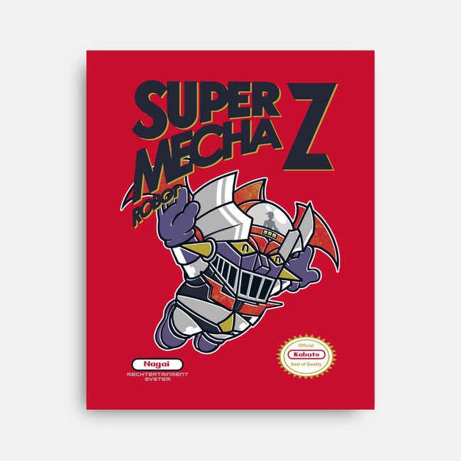 Super Mecha Z-None-Stretched-Canvas-Arinesart