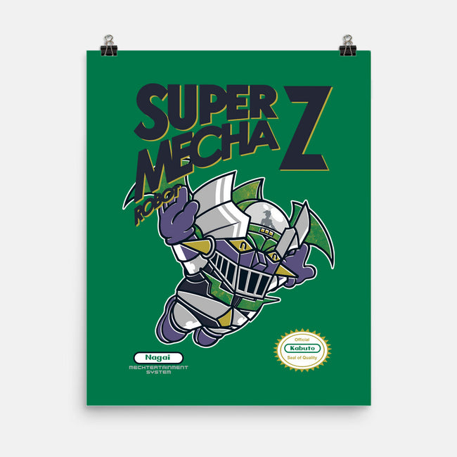 Super Mecha Z-None-Matte-Poster-Arinesart