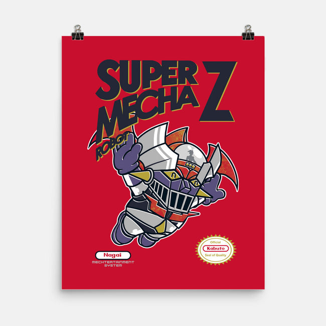 Super Mecha Z-None-Matte-Poster-Arinesart