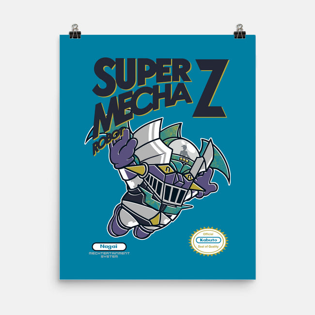 Super Mecha Z-None-Matte-Poster-Arinesart