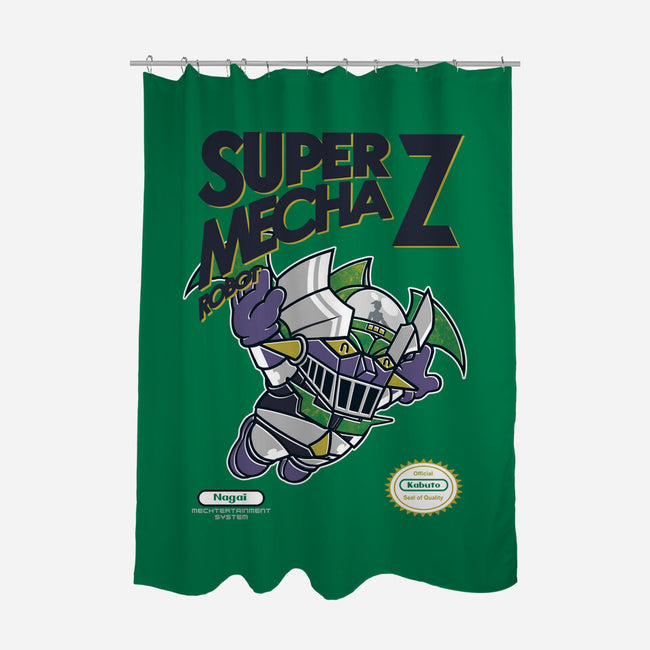 Super Mecha Z-None-Polyester-Shower Curtain-Arinesart