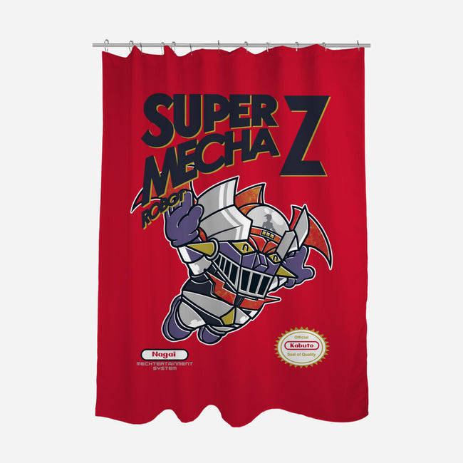 Super Mecha Z-None-Polyester-Shower Curtain-Arinesart