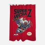 Super Mecha Z-None-Polyester-Shower Curtain-Arinesart