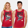 Super Mecha Z-Unisex-Basic-Tank-Arinesart