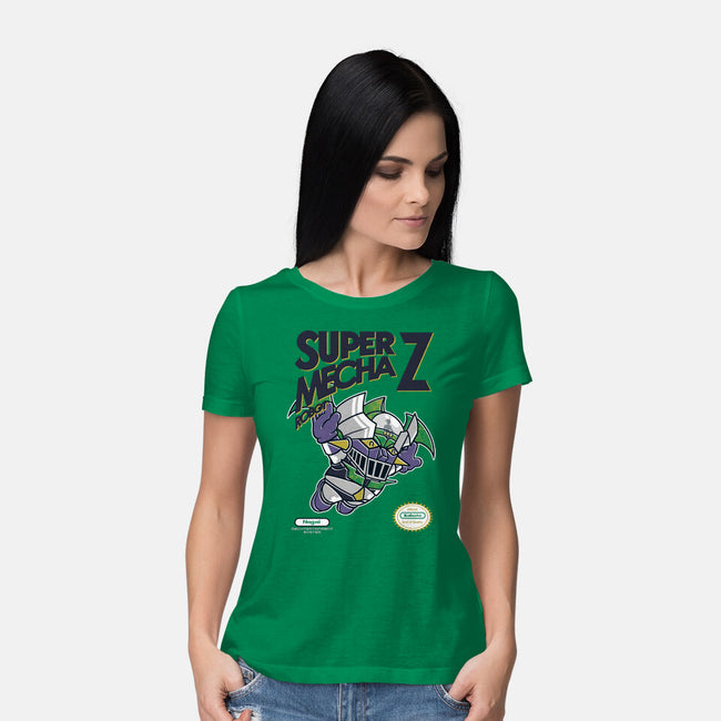 Super Mecha Z-Womens-Basic-Tee-Arinesart