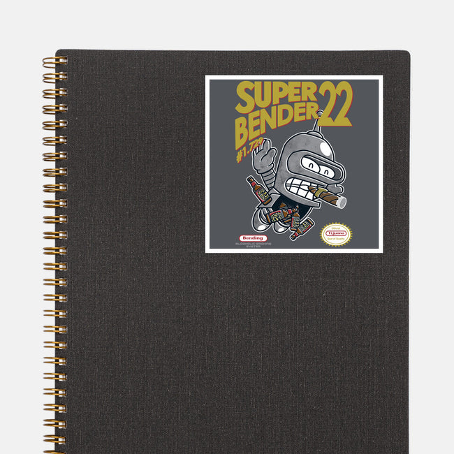 Super Bender 22-None-Glossy-Sticker-Arinesart