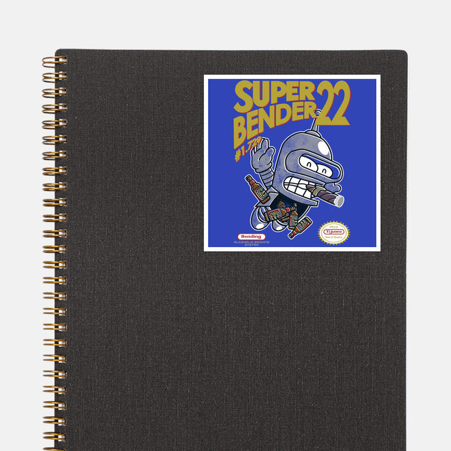 Super Bender 22-None-Glossy-Sticker-Arinesart