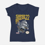 Super Bender 22-Womens-V-Neck-Tee-Arinesart