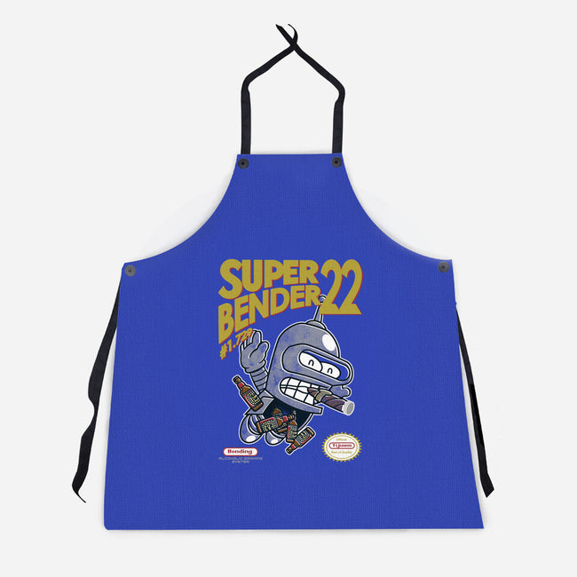 Super Bender 22-Unisex-Kitchen-Apron-Arinesart