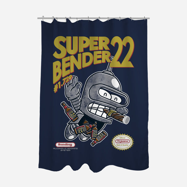 Super Bender 22-None-Polyester-Shower Curtain-Arinesart