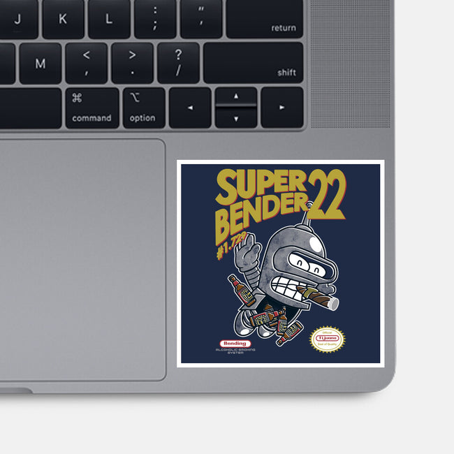 Super Bender 22-None-Glossy-Sticker-Arinesart