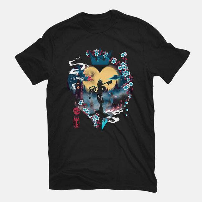 Kingdom Of Courage-Womens-Fitted-Tee-Arinesart