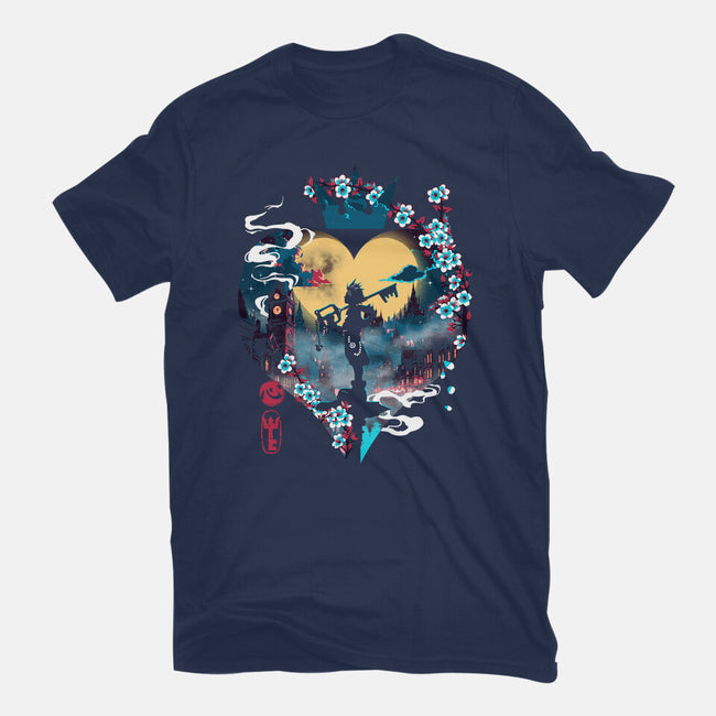 Kingdom Of Courage-Womens-Fitted-Tee-Arinesart