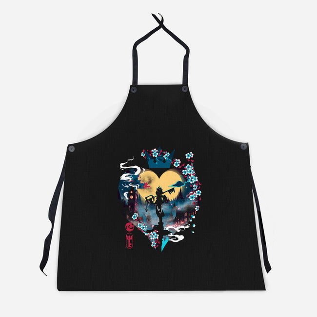 Kingdom Of Courage-Unisex-Kitchen-Apron-Arinesart