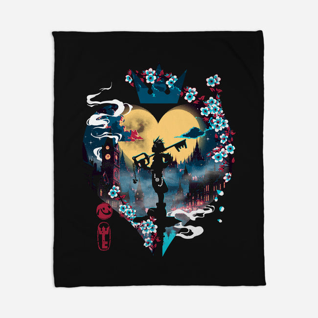 Kingdom Of Courage-None-Fleece-Blanket-Arinesart