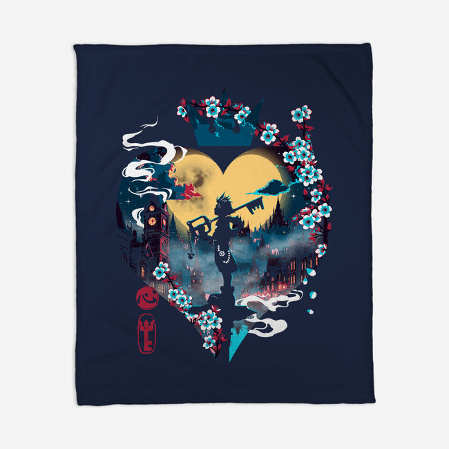 Kingdom Of Courage-None-Fleece-Blanket-Arinesart